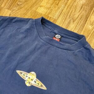 Vintage Ocean Pacific Shirt Mens 3XL Blue Waterman Challenge Division Surf 90s‎